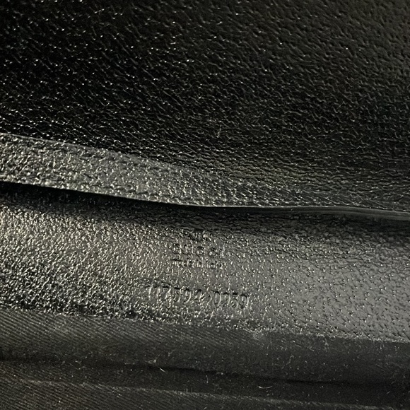 AUTHENTIC GUCCI VINTAGE BLACK SHOULDER BAG - Picture 6 of 11